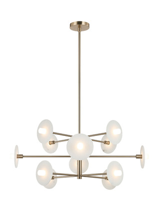 Matteo Lighting - C42612CG - LED Pendant - Monument - Champagne Gold