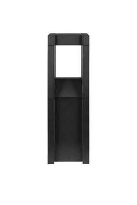 Matteo Lighting - E22424MB - LED Outdoor Lantern - Vortex - Matte Black