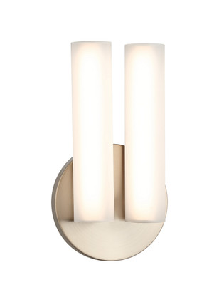 Matteo Lighting - W32222CGFR - LED Wall Sconce - AXIS - Champagne Gold