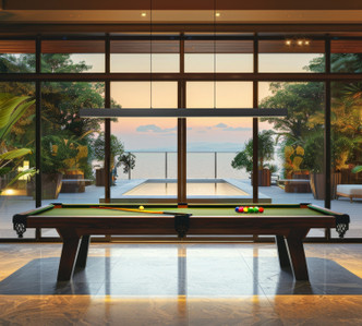 Hudson LED Linear Chandelier (1016-72L-MB-LED)