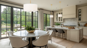 Linden LED Pendant (1962P18-MGLD-LED)