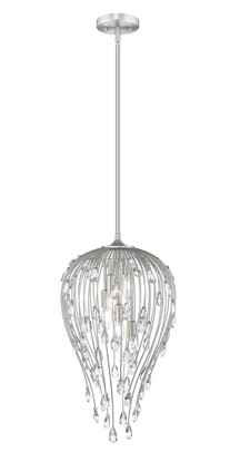 Z-Lite - 1957P15-BN - Five Light Pendant - Gabriella - Brushed Nickel