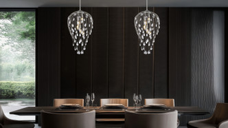 Gabriella Five Light Pendant (1957P15-BN)