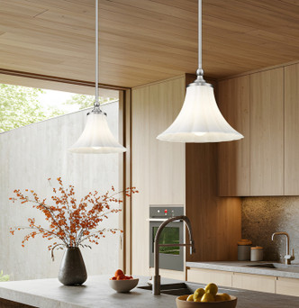 Fleur One Light Pendant (1958P12-BN)
