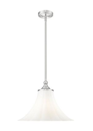 Z-Lite - 1958P16-BN - One Light Pendant - Fleur - Brushed Nickel