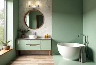 Andree Two Light Vanity (1960-2V-CH)
