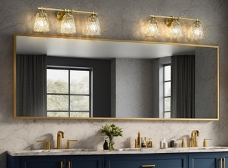 Andree Three Light Vanity (1960-3V-MGLD)