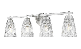 Z-Lite - 1960-4V-BN - Four Light Vanity - Andree - Brushed Nickel