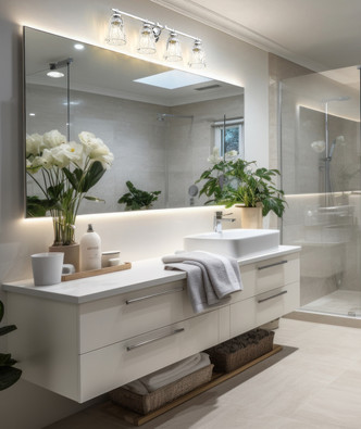 Andree Four Light Vanity (1960-4V-CH)