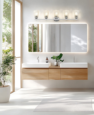 Andree Five Light Vanity (1960-5V-BN)