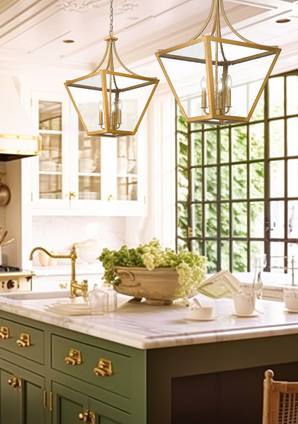 Montalcino Four Light Chandelier (1961-4C-RB)