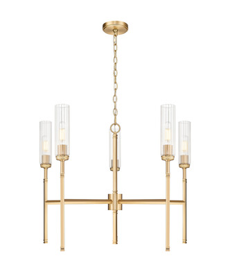 Z-Lite - 3047-5MGLD - Five Light Chandelier - Esme - Modern Gold