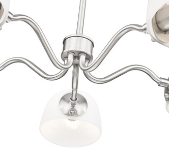 Breton Five Light Chandelier (3048-5BN)