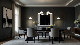 Breton Six Light Chandelier (3048-6MB)