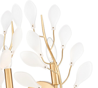 Claudine Two Light Wall Sconce (353-2S-MGLD)