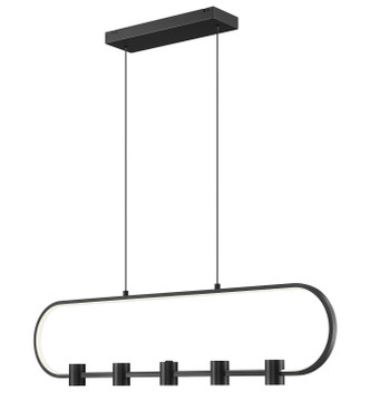 Z-Lite - 4101-42L-MB-LED - LED Linear Chandelier - Saros - Matte Black
