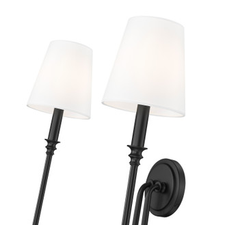 Jisele Two Light Wall Sconce (4505-2S-MB)