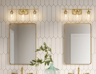 Joliet Three Light Vanity (473-3V-BBR)