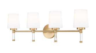 Z-Lite - 7700-4V-MGLD - Four Light Vanity - Henri - Modern Gold