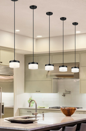 Renaud LED Pendant (827P6-MB-LED)