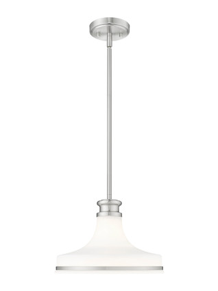 Z-Lite - 831P12-BN - One Light Pendant - Reznor - Brushed Nickel