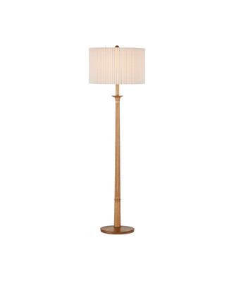 Currey and Company - 8000-0147 - One Light Floor Lamp - Mitford Floor Lamp - Natural