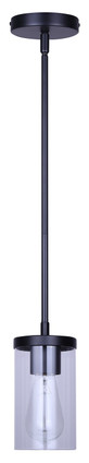 Britton One Light Pendant (IPL1234A01BK)