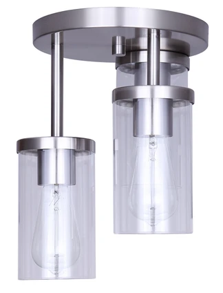 Britton Three Light Semi Flush Mount (ISF1234A03BN)