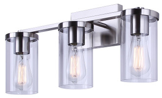 Canarm - IVL1234A03BN - Three Light Vanity - Britton - Brushed Nickel