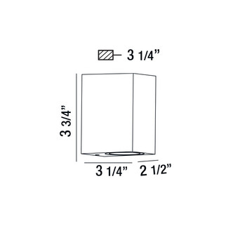 Trek LED Wall Mount (28291-015)