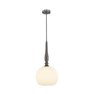 Artcraft - AC12110GR - One Light Pendant - Kate - Graphite
