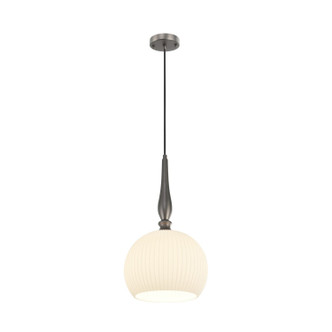 Artcraft - AC12111GR - One Light Pendant - Kate - Graphite
