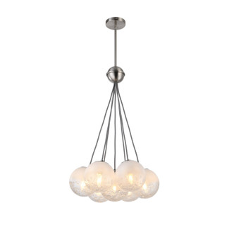 Artcraft - AC12247SN - Seven Light Lantern - Moonlight - Satin Nickel