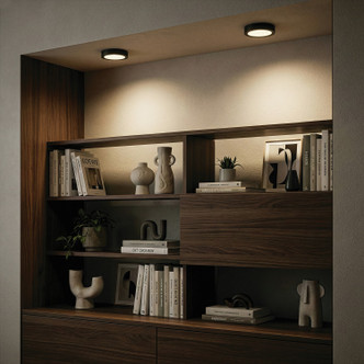 Dl-5F-10Dcw LED Flush Mount (DL-5F-10DCW-BK-C)