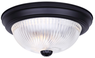 Canarm - IFM211TMBK-CR - One Light Flush Mount - 21 Series - Matte Black