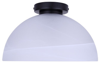 Marek One Light Flush Mount (IFM2260B13BK)