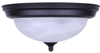 41 Series Two Light Flush Mount (IFM411MBK)