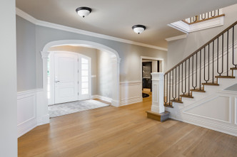 41 Series Three Light Flush Mount (IFM415MBK)