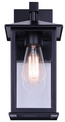 Rossland One Light Outdoor Down Light (IOL768BK)