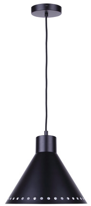 Albie One Light Pendant (IPL1237A01BK)