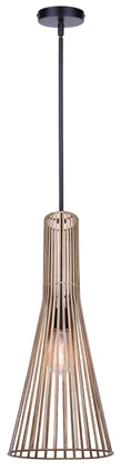 Canarm - IPL1238A01BKB24 - One Light Pendant - Elim - Matte Black And Brushed Brown