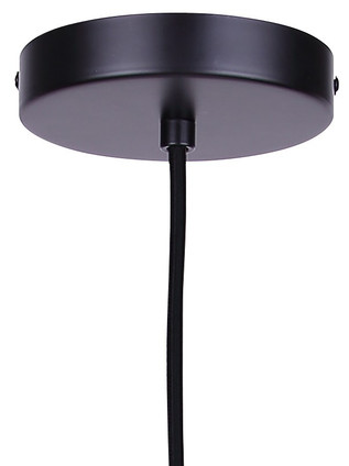 Leandro One Light Pendant (IPL1249A01BK-OR)