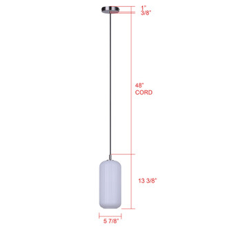 Malek One Light Pendant (IPL1250A01BN-OR)