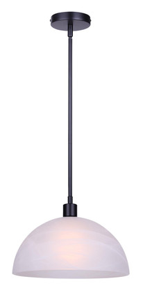 Canarm - IPL2260B01BK13 - One Light Pendant - Marek - Matte Black