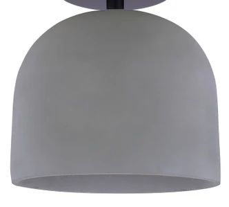 Jack One Light Semi-Flushmount (ISF729B01BK-GY)
