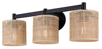 Canarm - IVL1206A03BK - Three Light Vanity - Meadow - Black