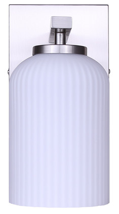 Bram One Light Wall Sconce (IVL1241A01BN)