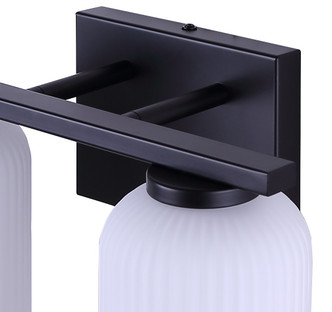 Bram Two Light Vanity (IVL1241A02BK)