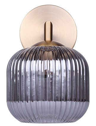 Sybil One Light Wall Sconce (IWF2256B01GD)