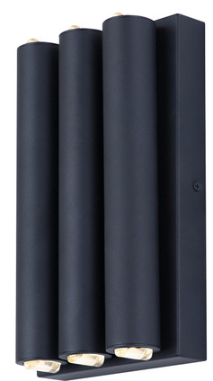 Canarm - LOL781BK - LED Outdoor Wall Mount - Noctra - Black (Sand)